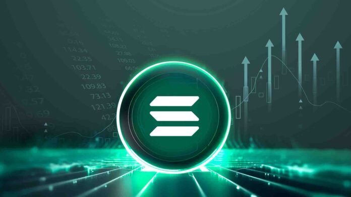 Solana (SOL) price breaking above $200 with upward trend