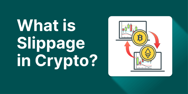crypto slippage image illustration with text