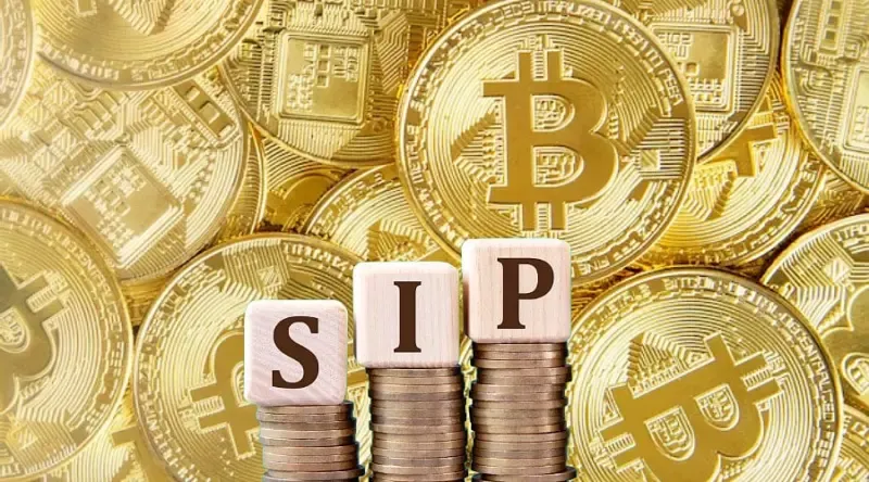 Crypto coins illustration