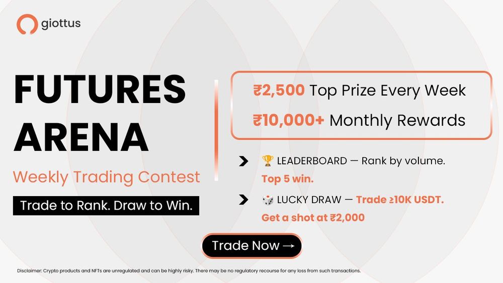 Giottus Futures Arena weekly trading contest