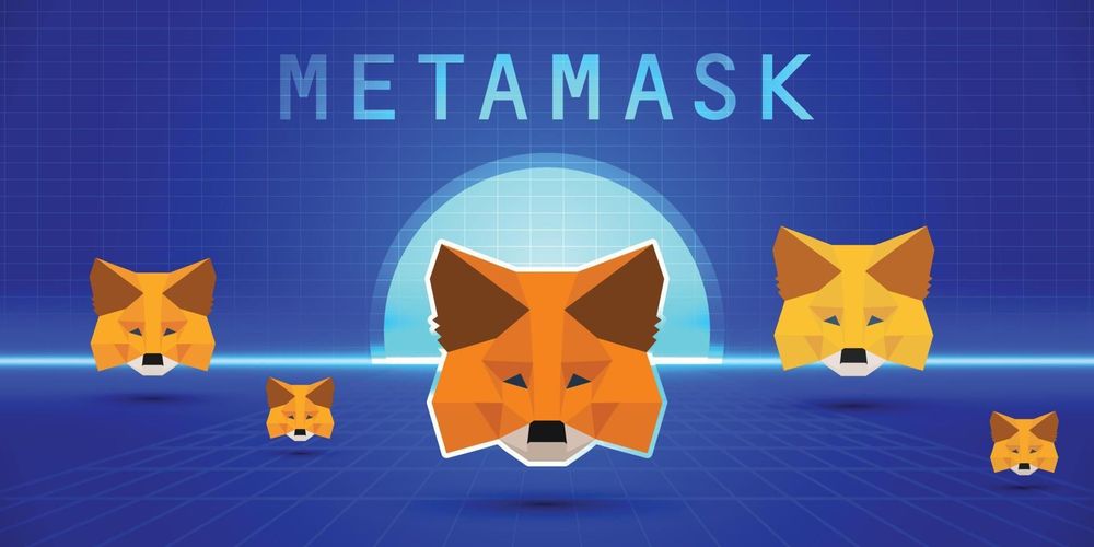 Matamask logo with futuristic technology