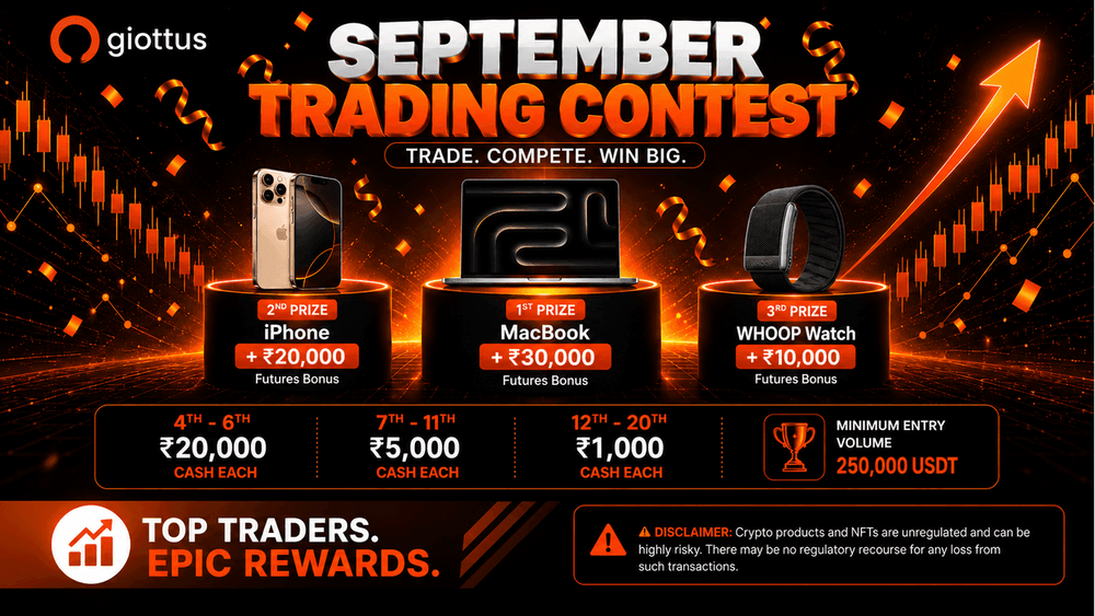 September trading contest with the prizes
