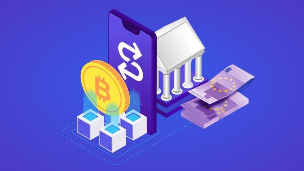 Illustration showing a user converting cryptocurrency into INR and withdrawing funds from a crypto exchange to a linked Indian bank account.