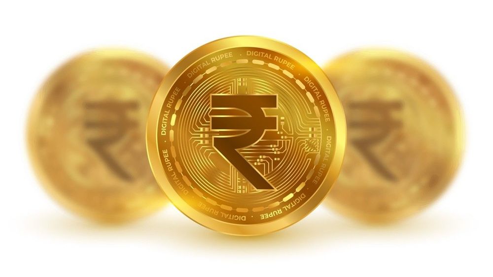 inr stablecoin concept illustration